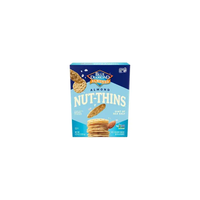 Blue Diamond Nut Thins Hint Of Sea Salt - 4.25oz