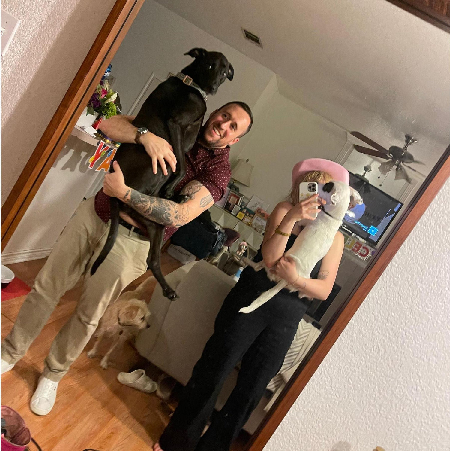 We have a pretty cool little family. Even when they try to steal the spotlight.
