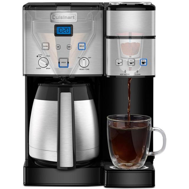 Cuisinart SS-20 Coffee Center 10-Cup Thermal Coffeemaker & Single-Serve Brewer