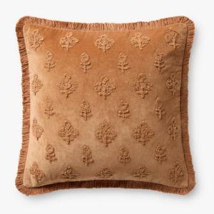 Chris Loves Julia x Loloi Darla Accent Pillow - Gray, Pillow Cover Only - No Insert