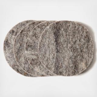 Artisan Felt Coaster, Set of 4
