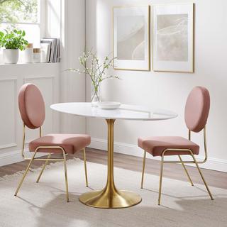 Lippa Oval Wood Dining Table