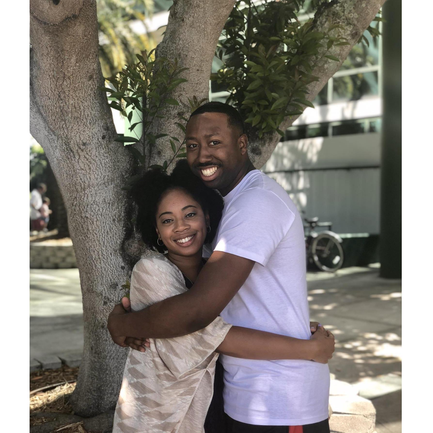 Our first date in FL