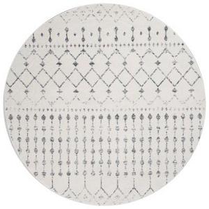 nuLOOM 5' Solid Loomed Round Area Rug Sterling Gray
