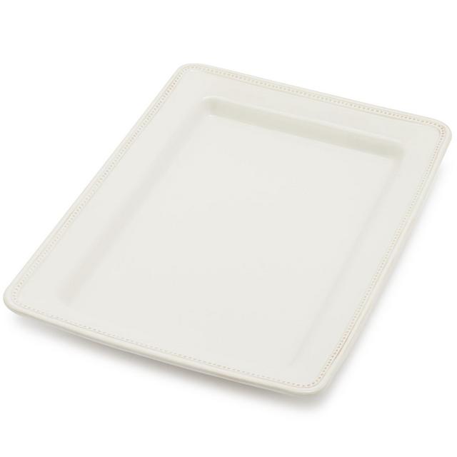 Pearl Stoneware Serve Platter by Sur la Table