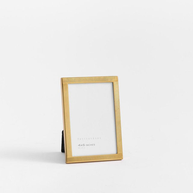 Maeve Thin Metal Frame Brass 4"X6"