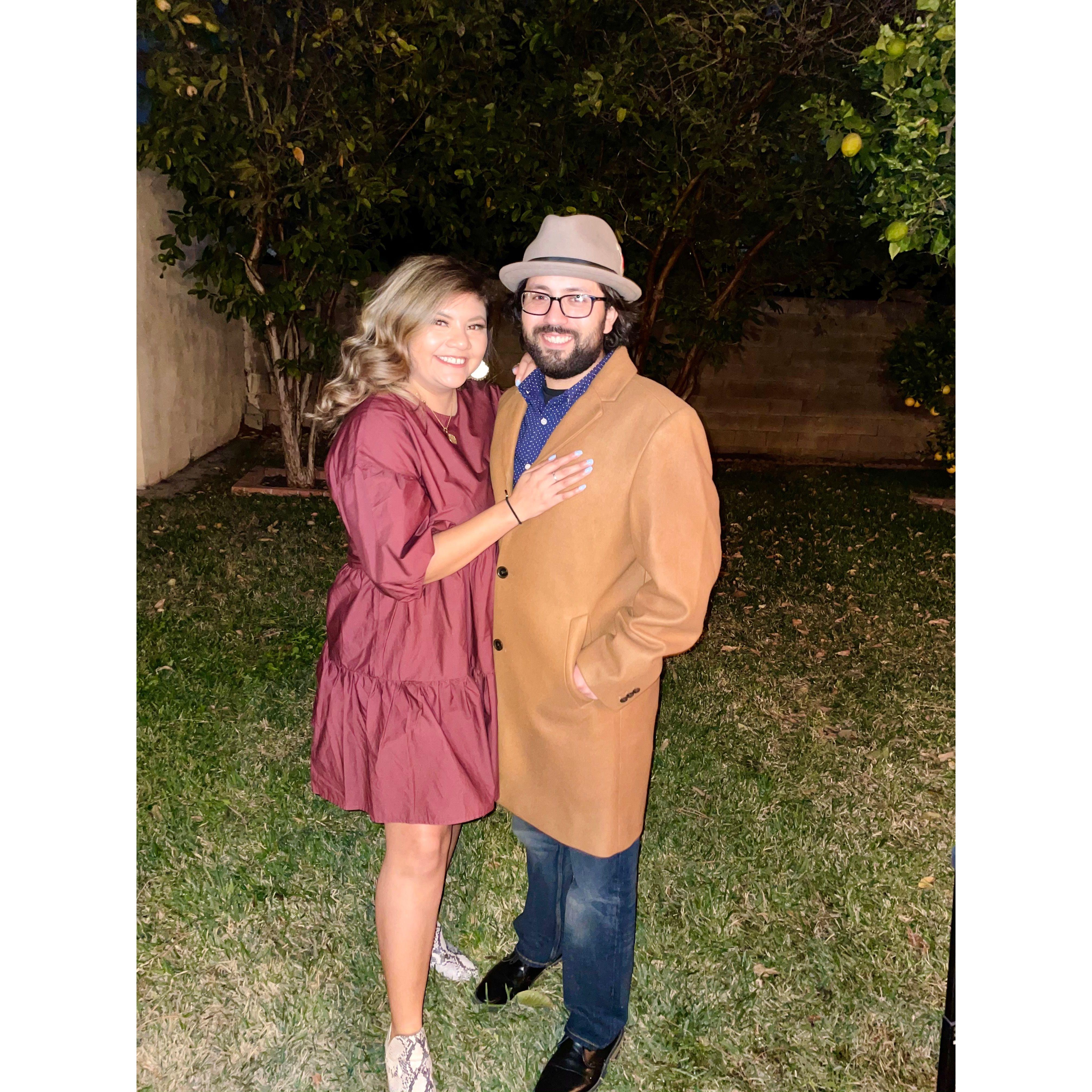 We enjoy coming back home and spending the holidays with family!