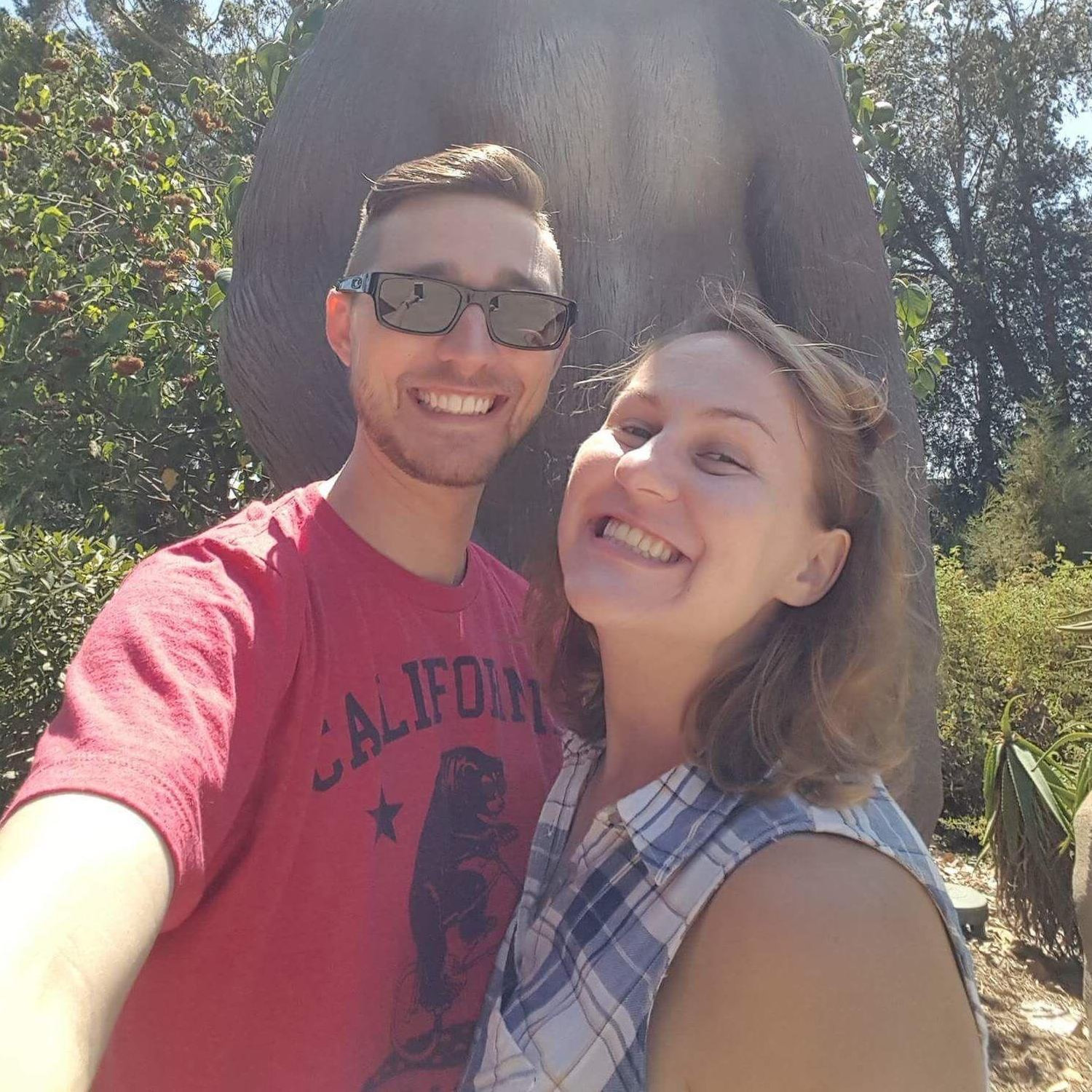 San Diego Zoo, 2017
This was on Laura's first visit during their long distance phase.
