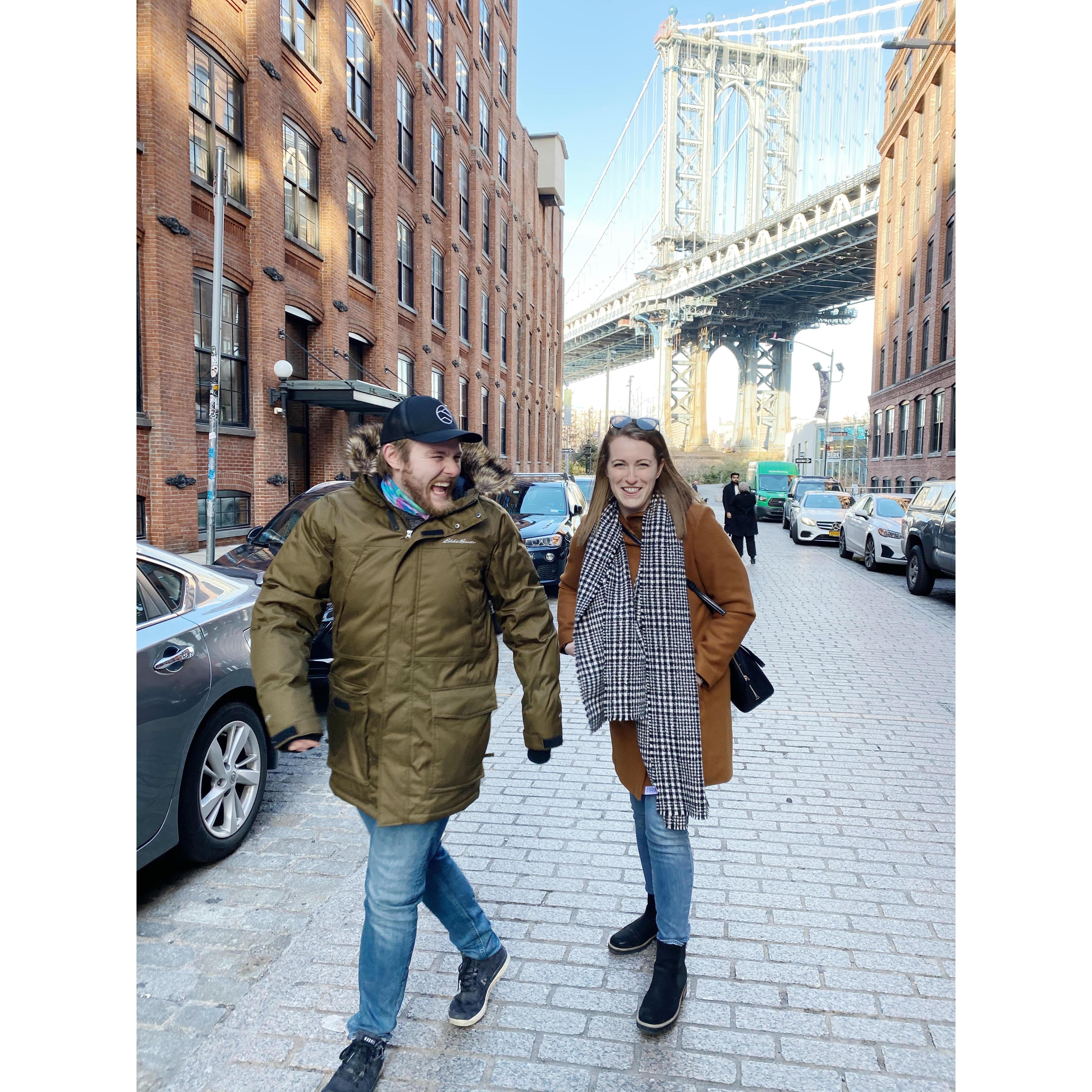 December 2020 - Traveling with friends to New York City for the weekend!