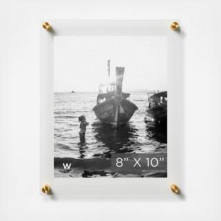 Double Panel Gold Wall Frame