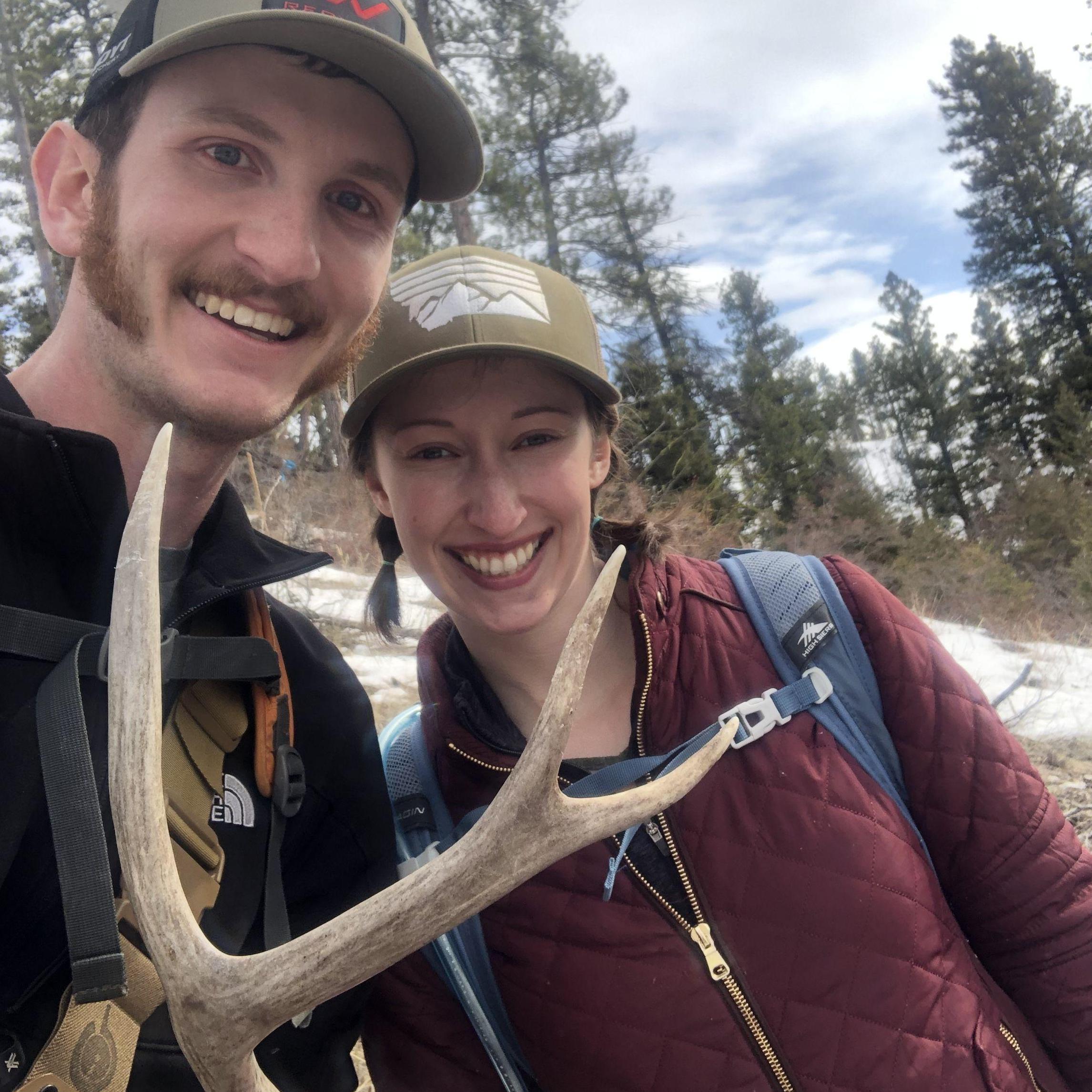 An antler we found up on The Line Ranch Property. Almost missed this one as we were looking out at the view of Missoula.
April 2020