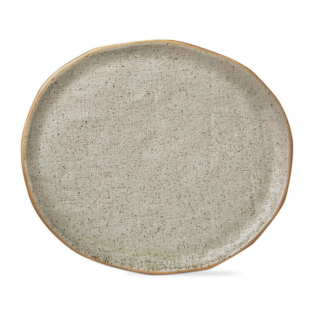 tagltd SPECKLE TEXTURE GLAZE PLATTER
