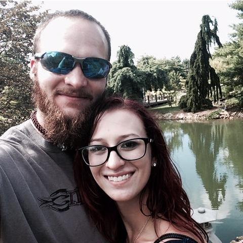 This was our first trip together! The family and us went to Missouri to see extended family and this was taken at the Japanese Gardens near Springfield, MO.