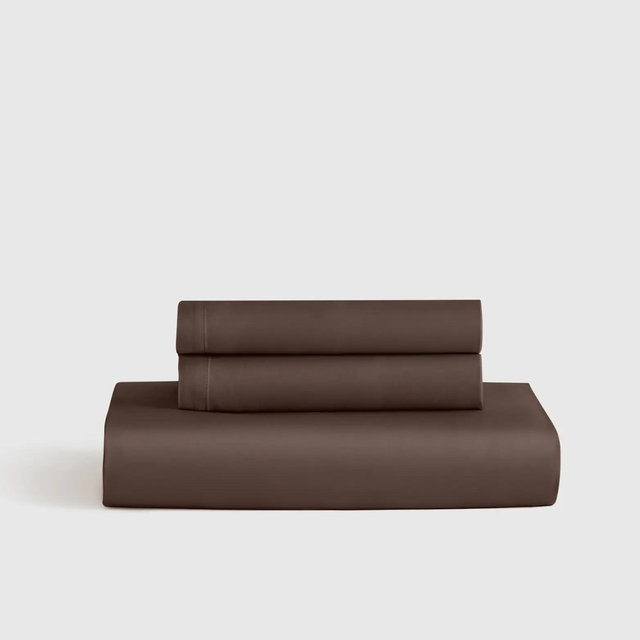 Bamboo Fitted Sheet Set - Espresso