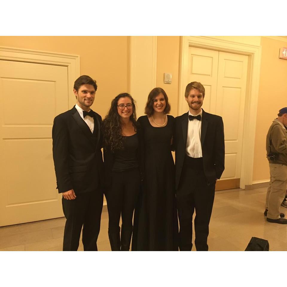 All the musicians after the Duke Chorale (Madi), Orchestra (Josh), & Wind Symphony (Emily & Connor) senior concert!
2015