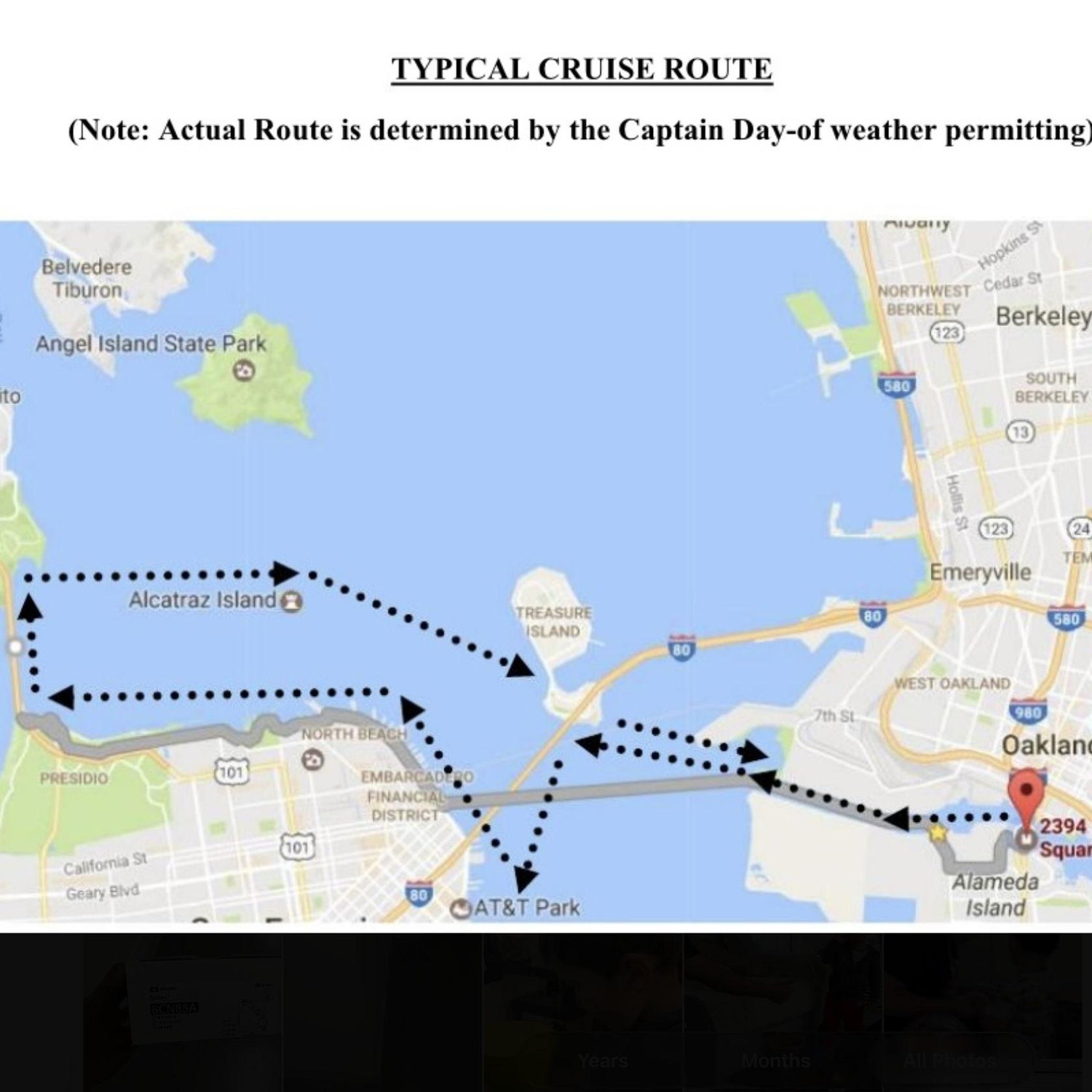 Cruise Route