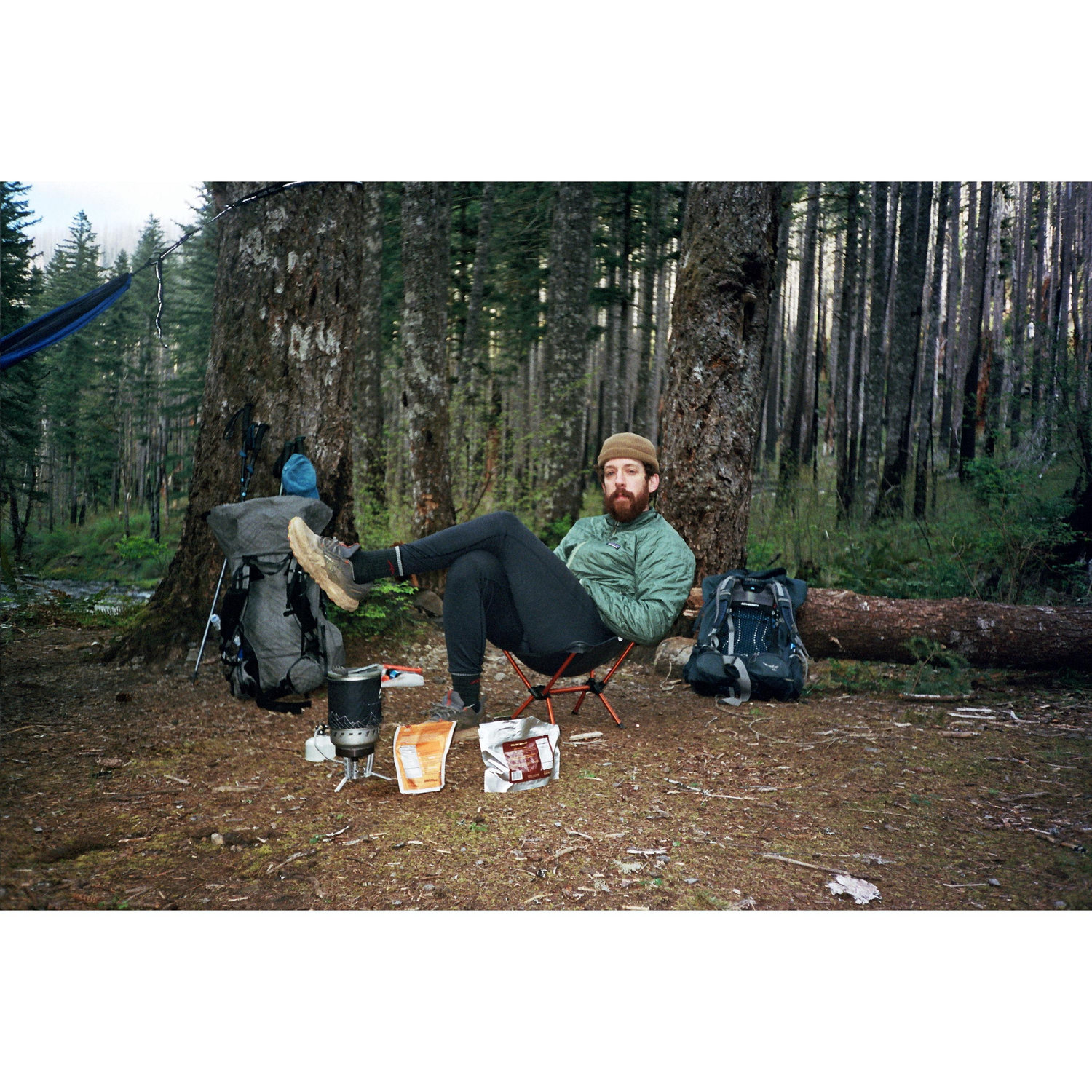 Backpacking adventures brought us closer together.