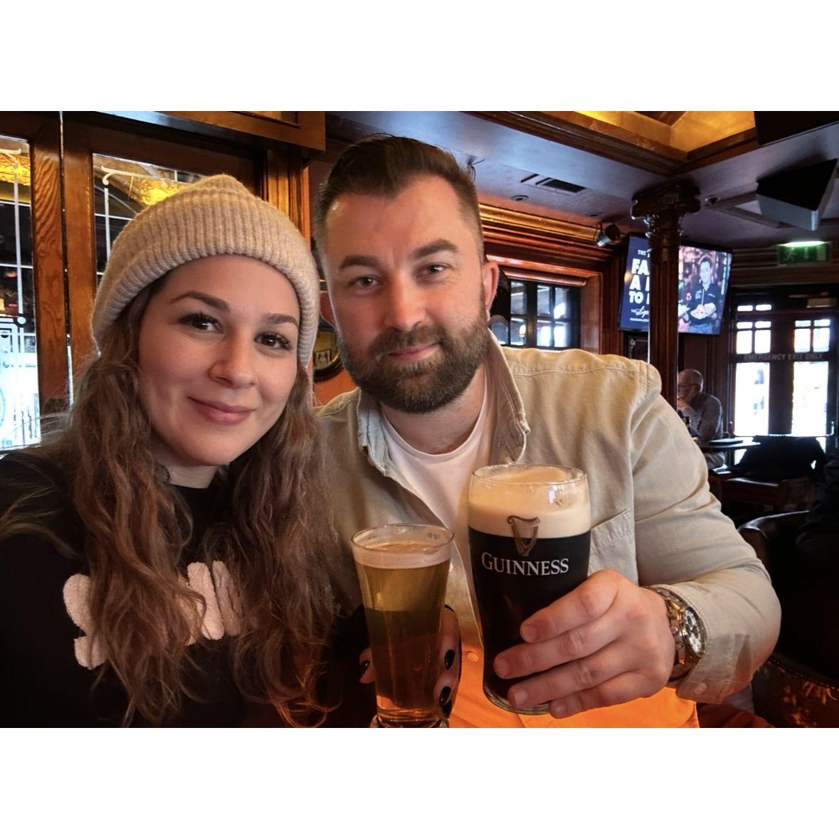 September 25, 2024: Ireland beers just hit differently.