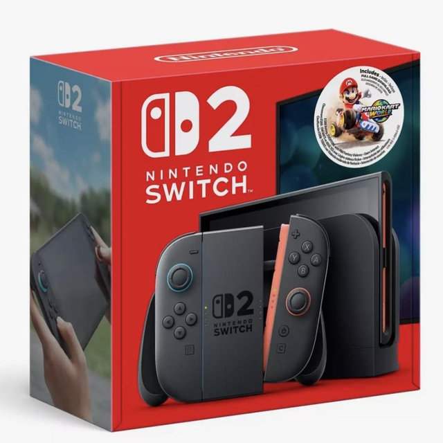 Nintendo Switch 2 Console and Mario Kart World Bundle