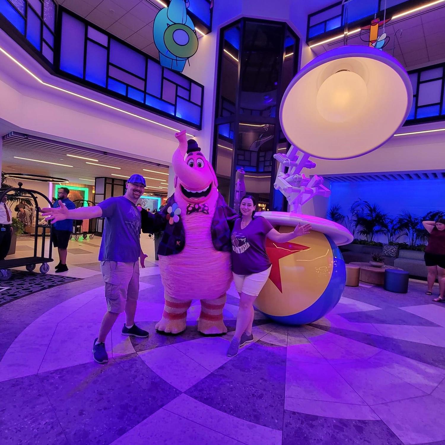 Mindy’s first visit to Disneyland