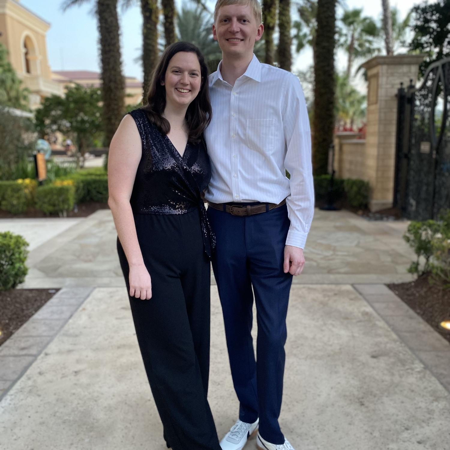 Celebrating a wedding in Orlando, FL!