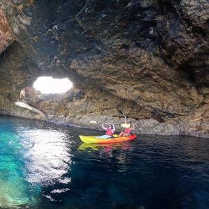 Kayaking for two