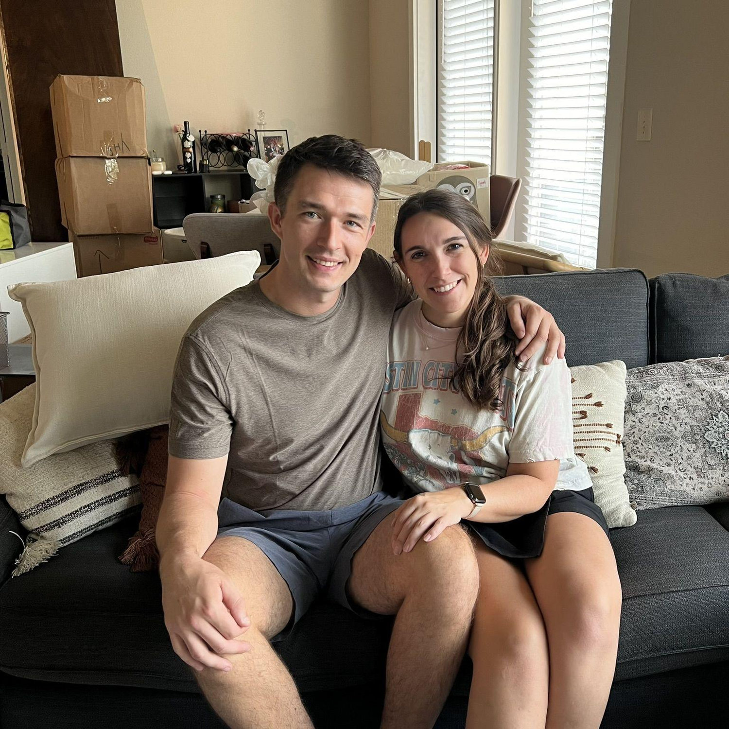 Moving into our first apartment together