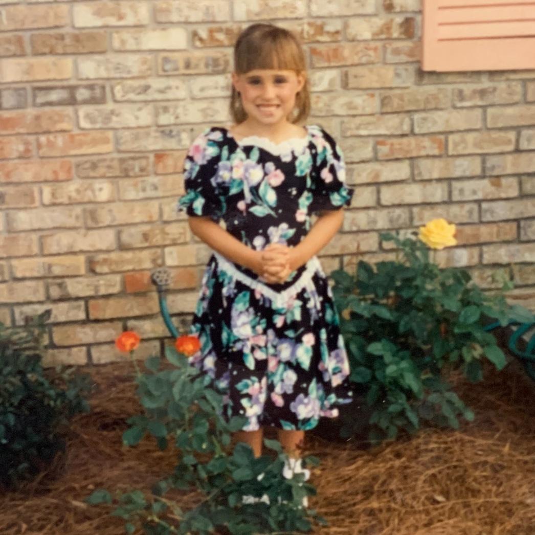 Lacey as a kid