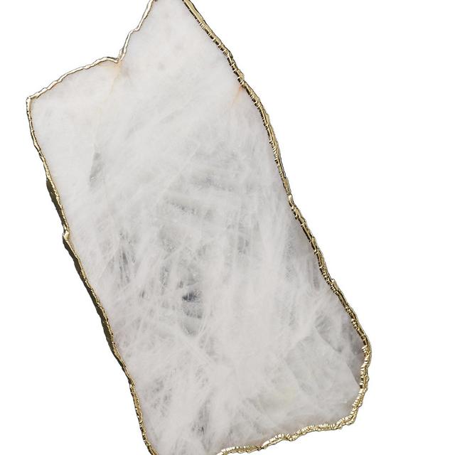 Anthropologie HomeWhite Agate Cheese Board
