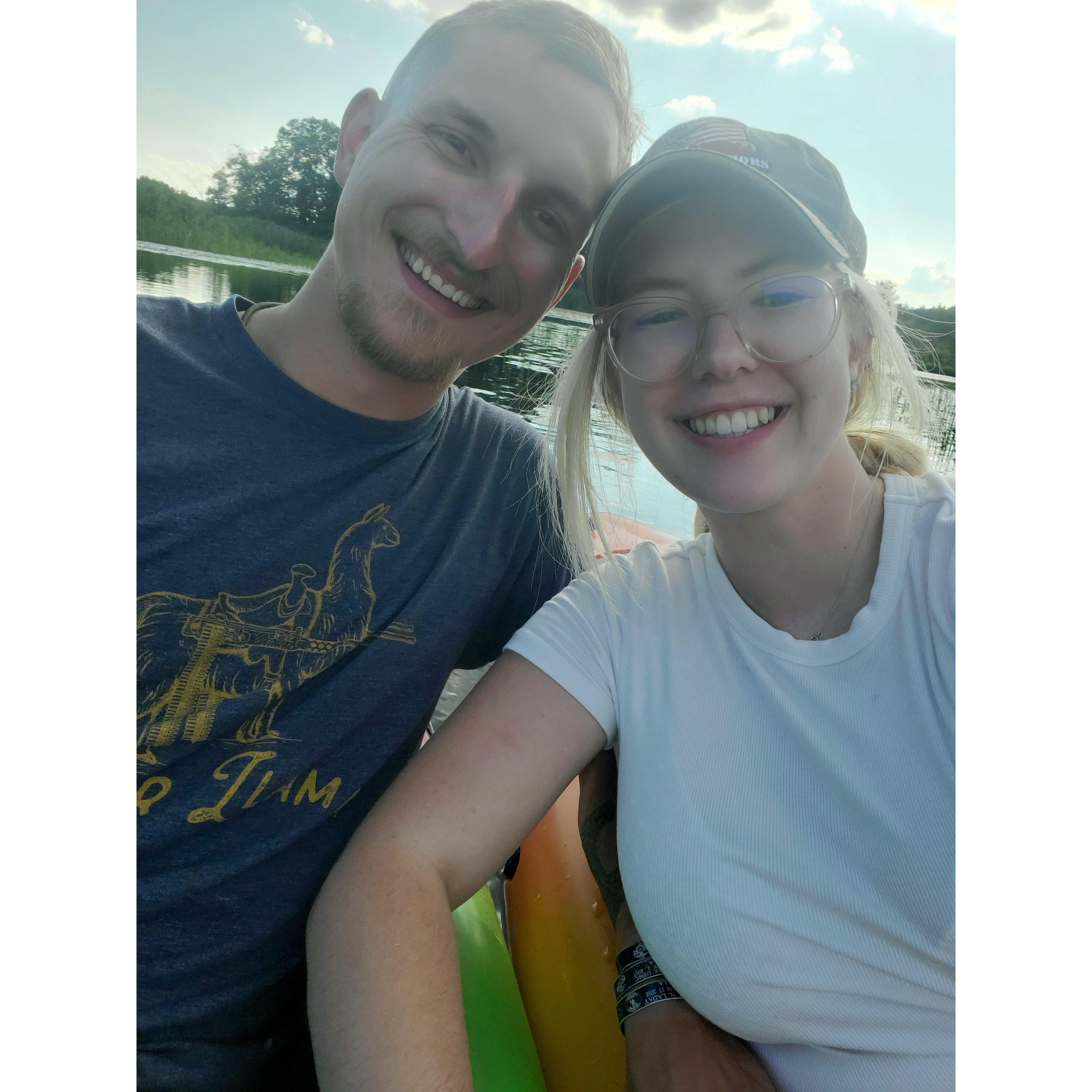 This was taken on Elizabeth's birthday!