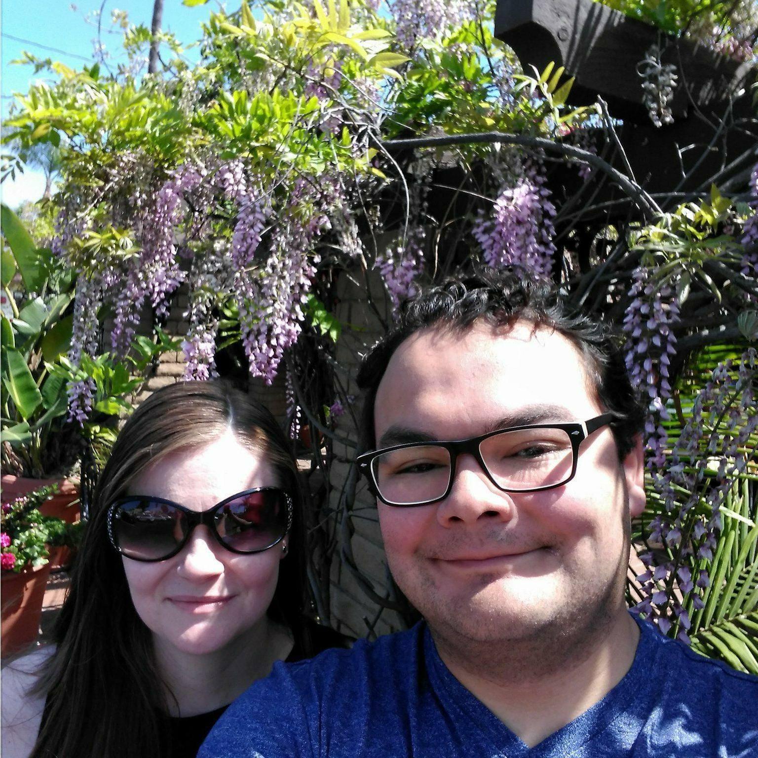 Enjoying the summer sun.