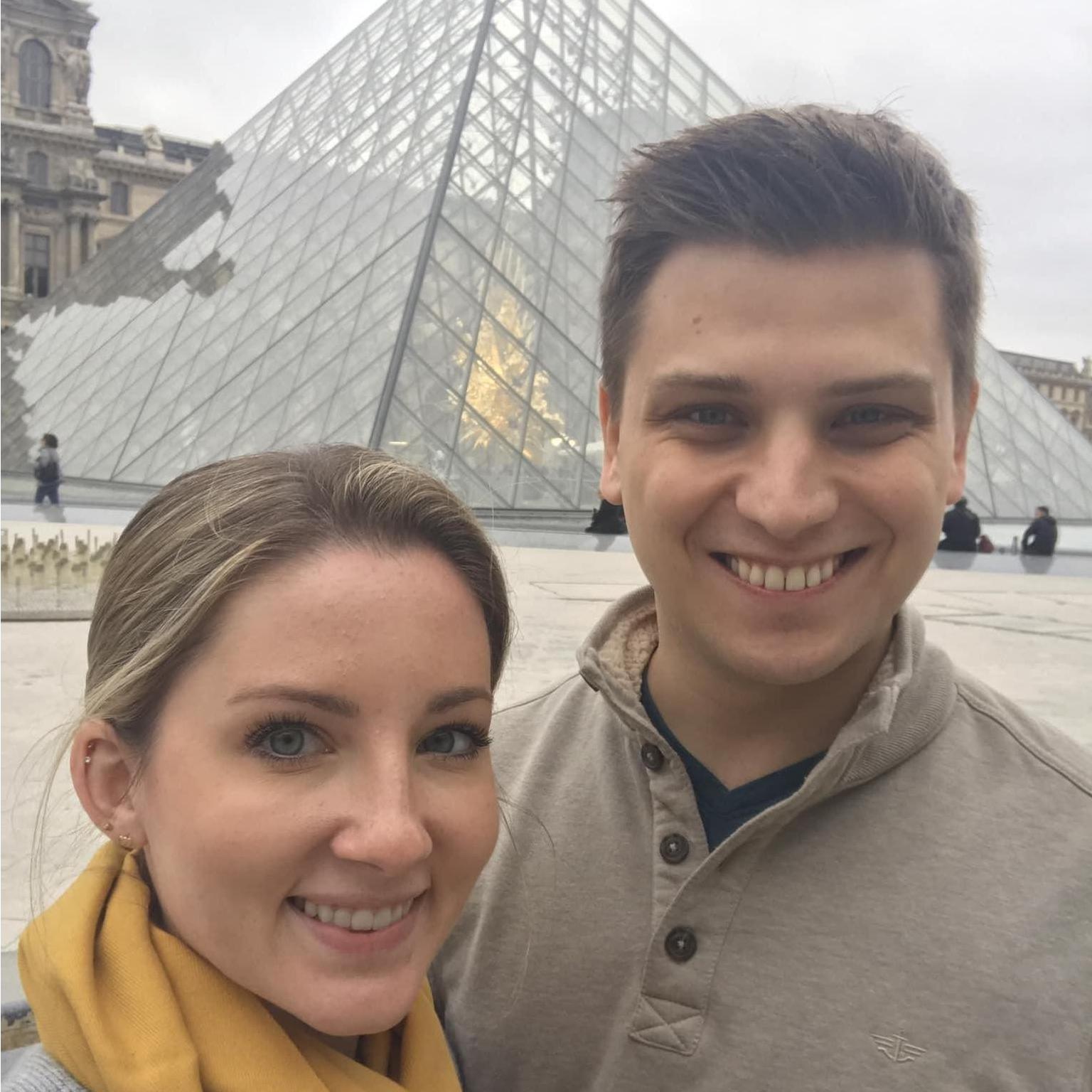 First Europe trip for the both of us. Paris!