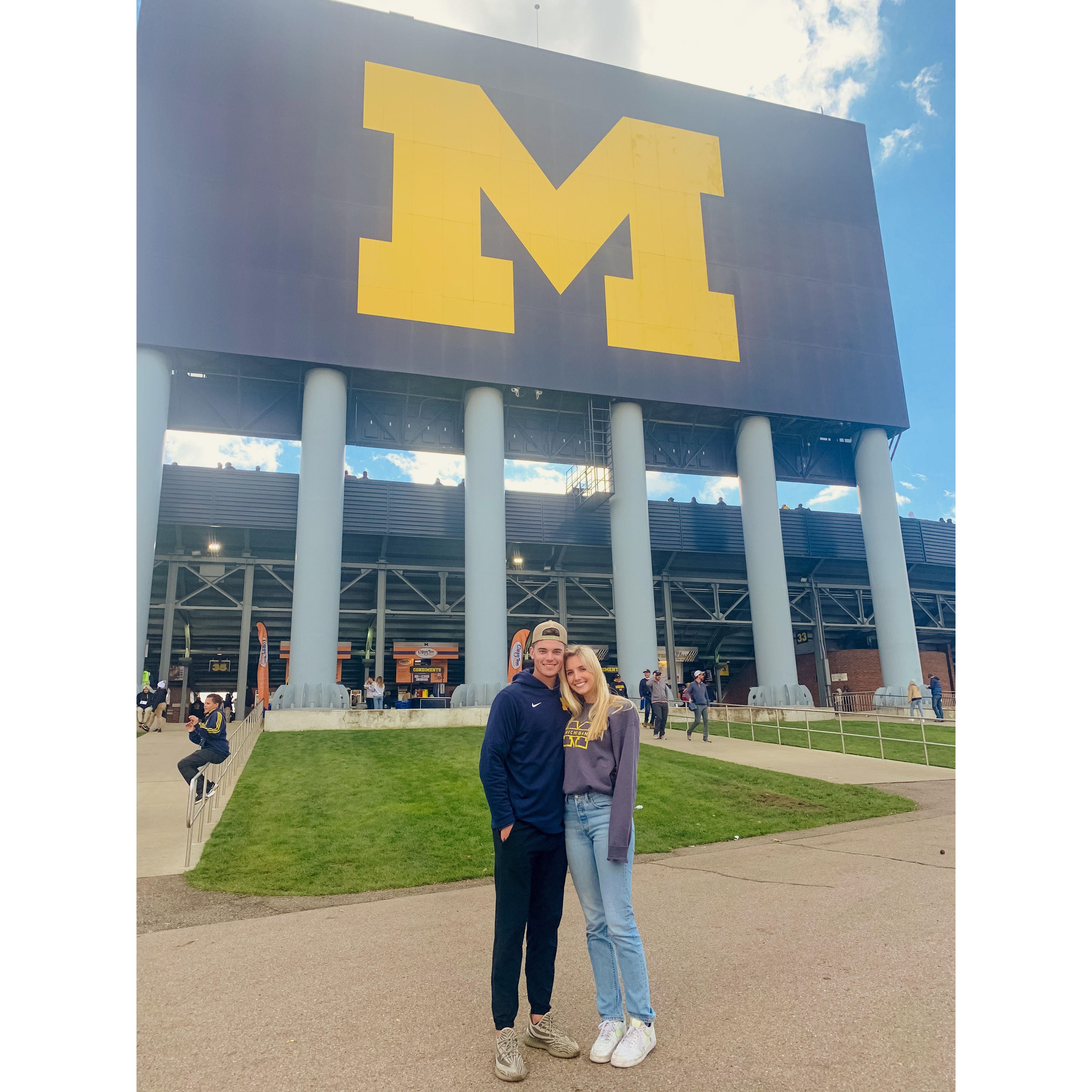 10/23/2021: Go Blue!