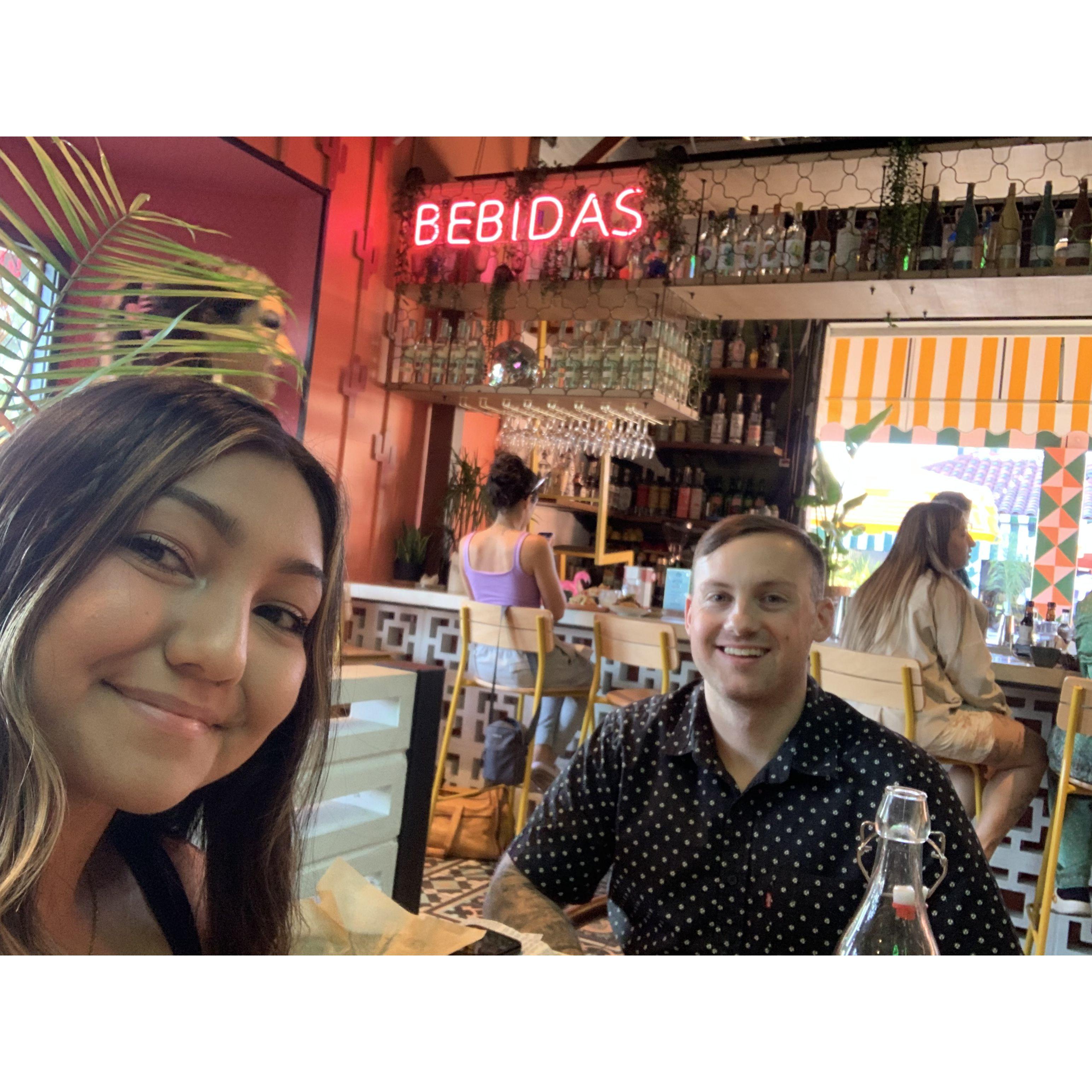Date night ft. tacos and margaritas
