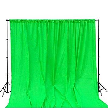 StudioFX 6x9 Chromakey Green Muslin Backdrop 100% Cotton