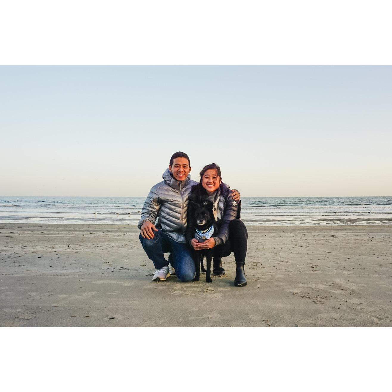 Celebrating 10 years together in Seaside, TX January 11, 2021