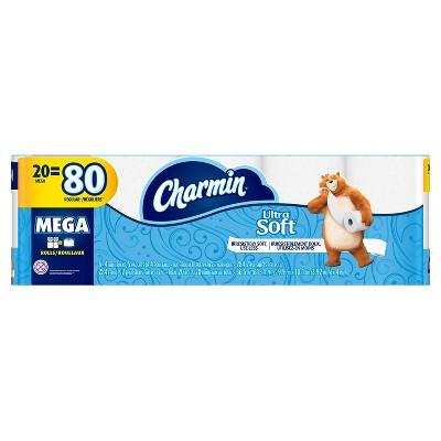 Charmin Ultra Soft Toilet Paper - Mega Rolls