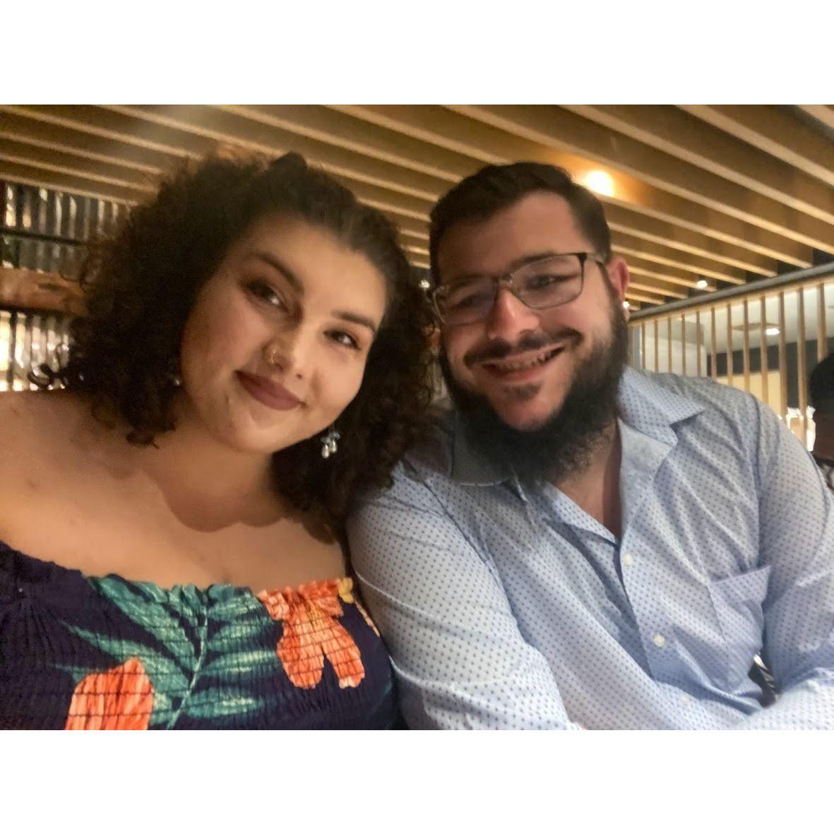 Sushi date night aboard the MSC Seashore, November 2023