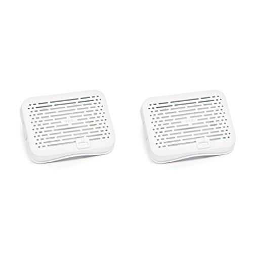 OXO 11146100 Good Grips GreenSaver Mounted Crisper Drawer Insert with Suction Cups (2 Pack),White