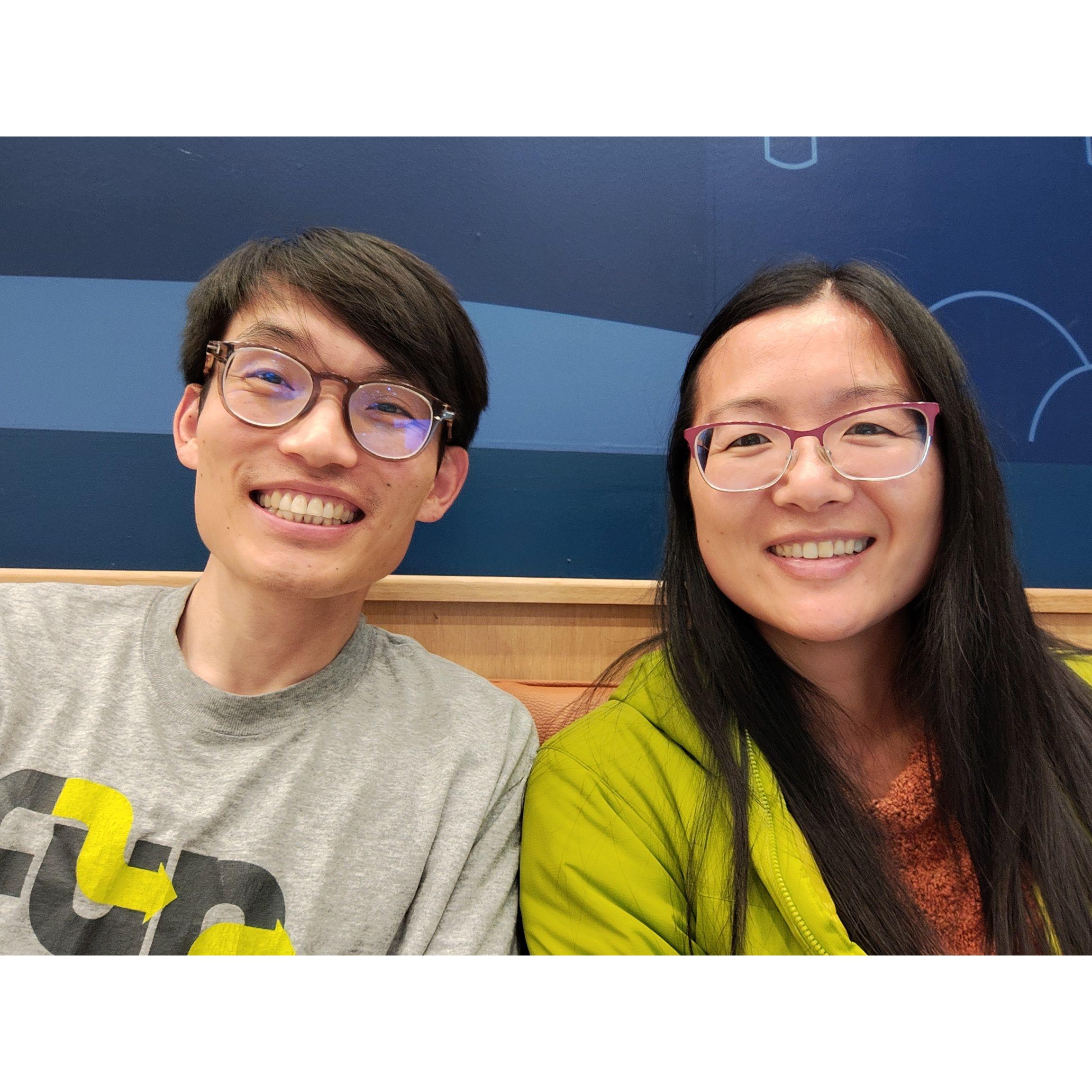 Our first "admin" date
