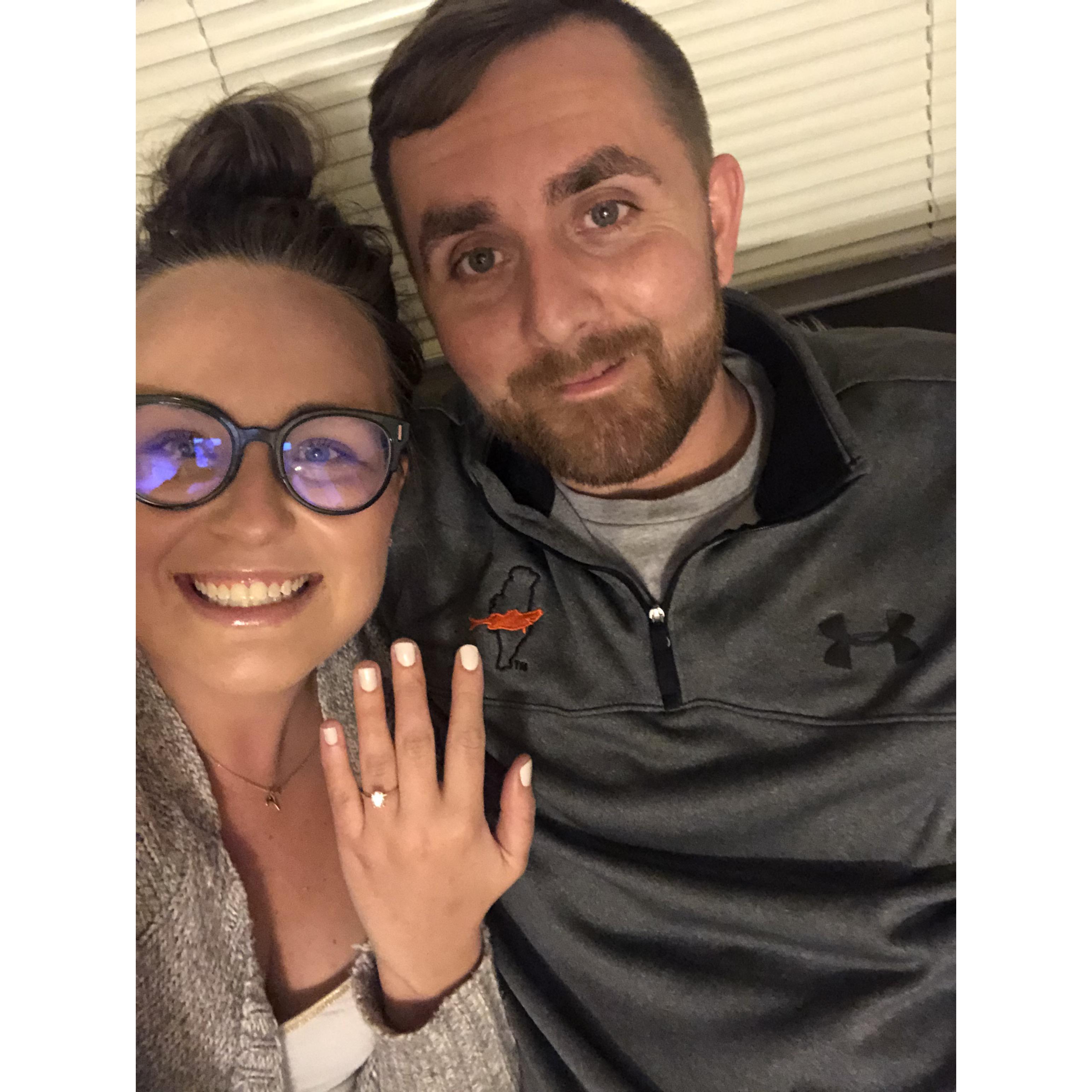 Newly engaged!