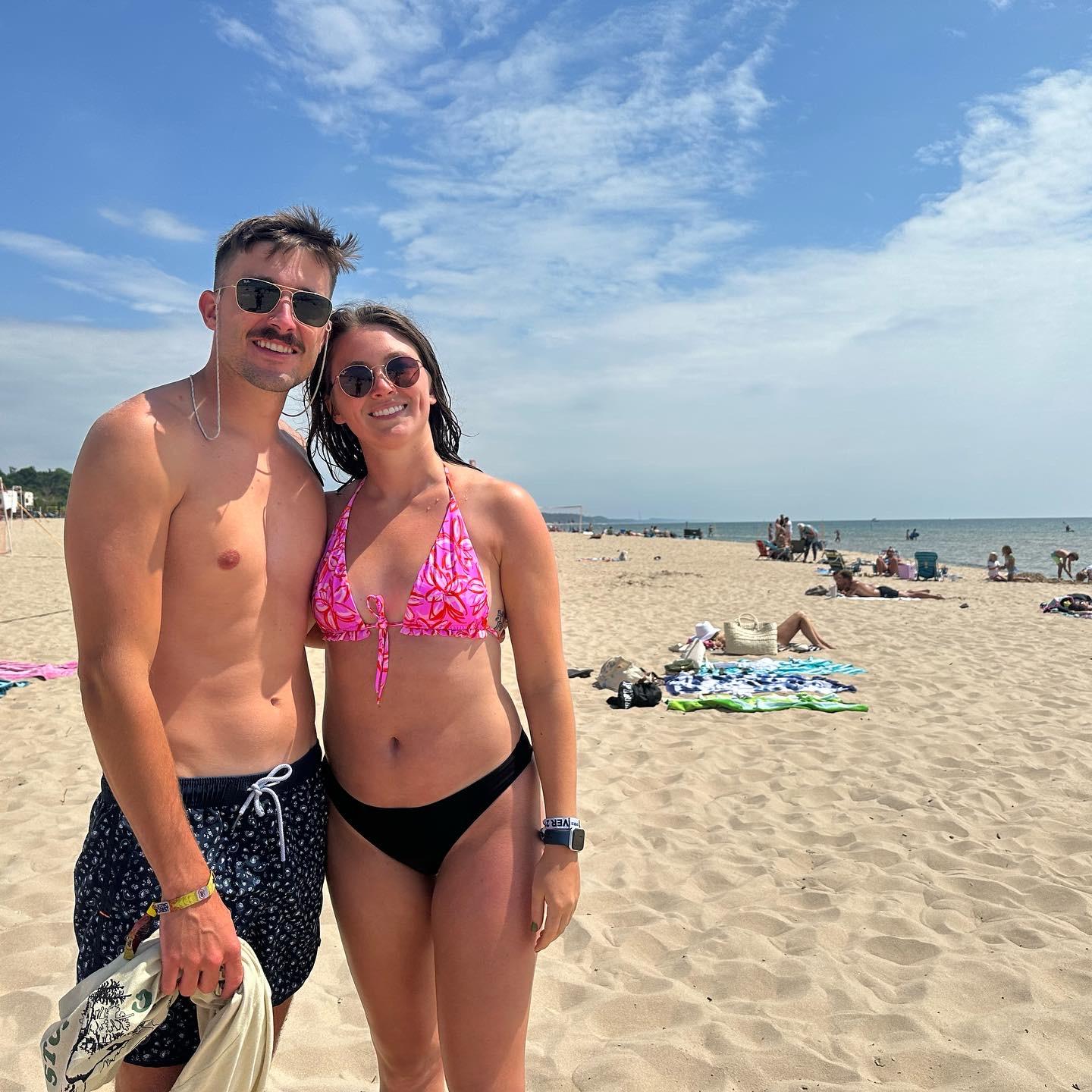 Lake day in Michigan