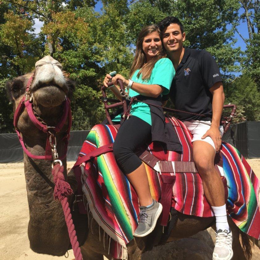First trip to the Memphis Zoo -- one of many many trips!