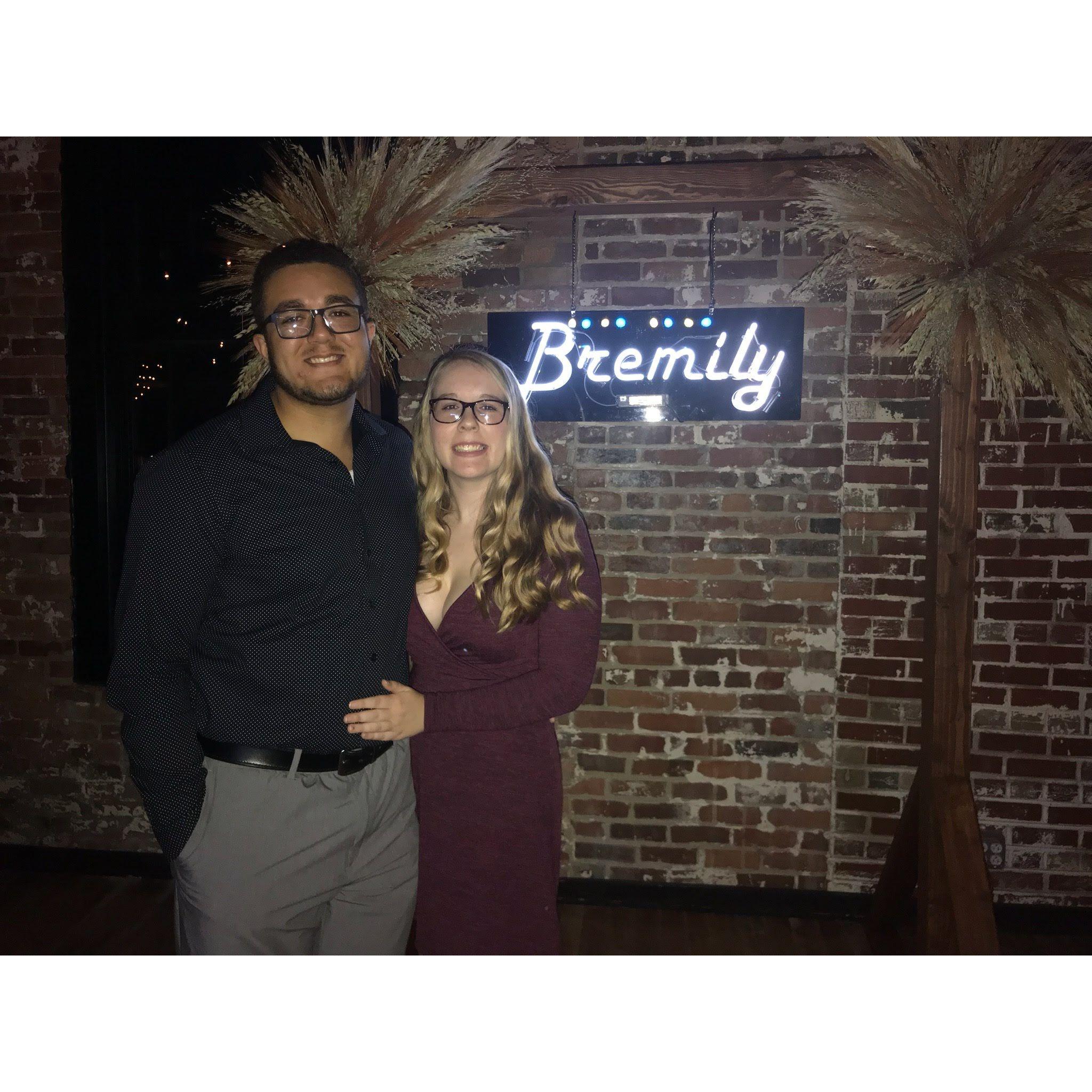 Bremily's Wedding Reception - Dec. 2018