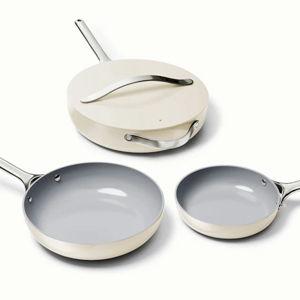 Fry Pan Trio in Cream