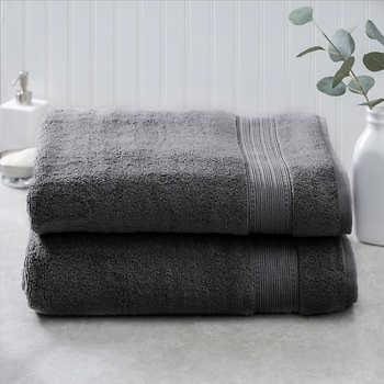 Charisma Soft 100% Hygro Cotton 2-piece Bath Sheet Set