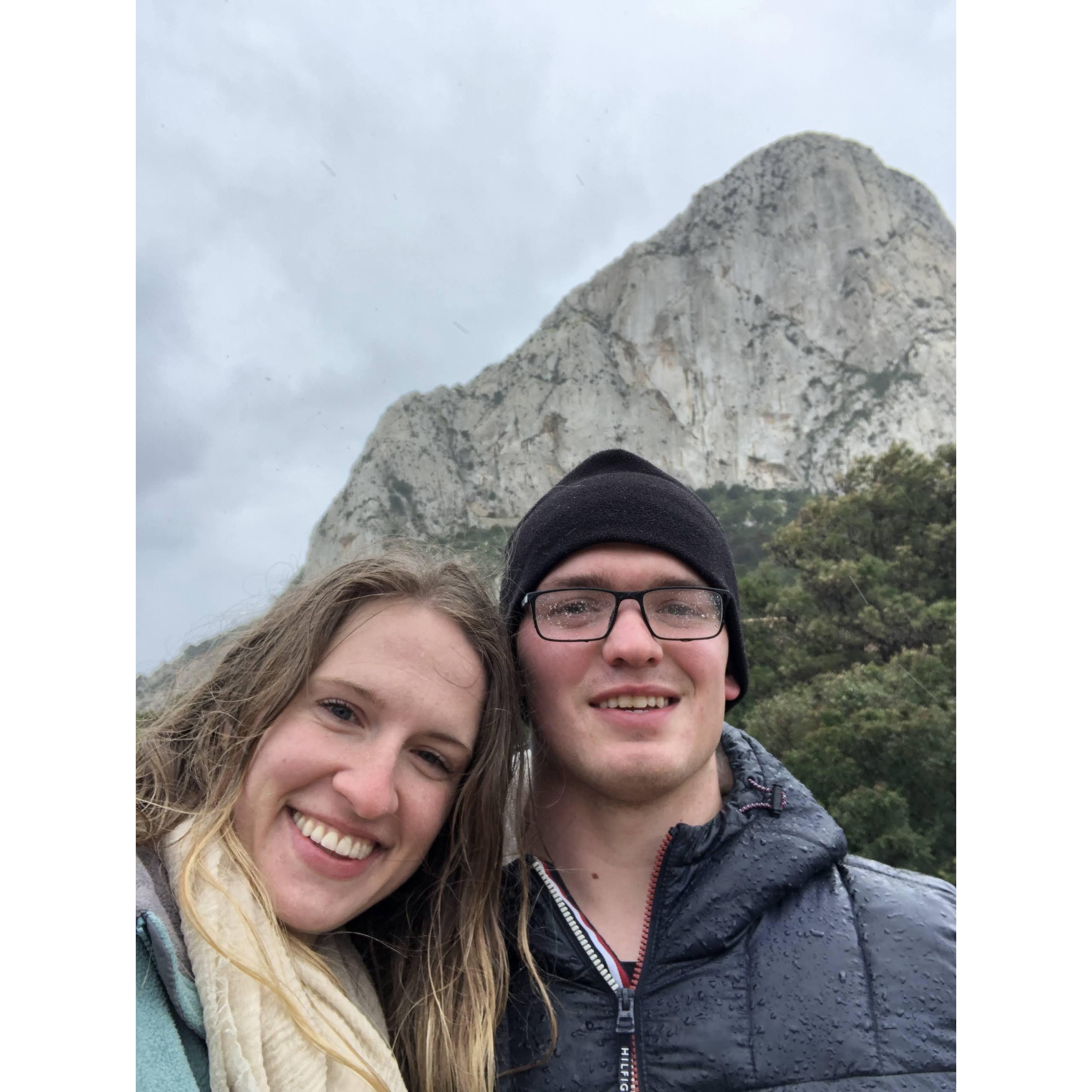 Had fun at this mountain despite the awful weather... this is where Micah first commented that Heather might be even more of a risk-taker than him (but she's probably not)