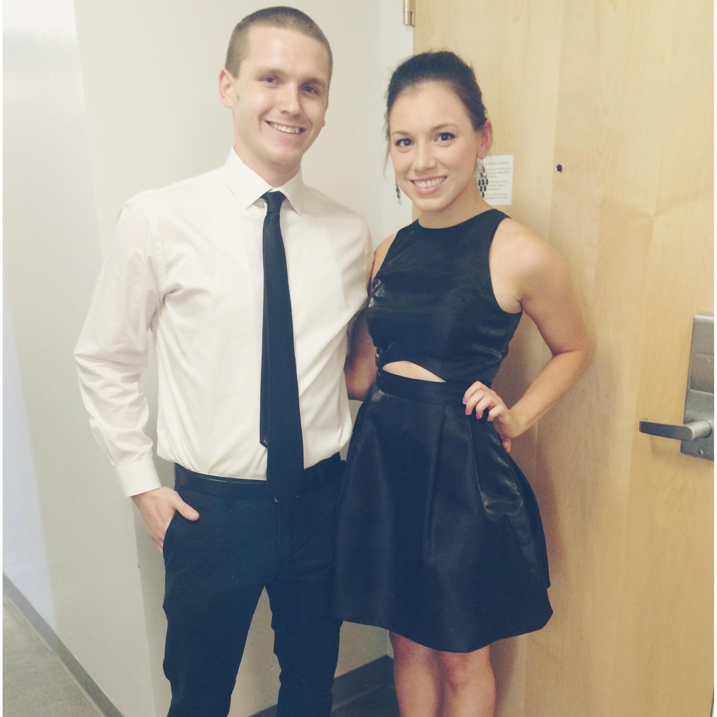 One of many formals together!