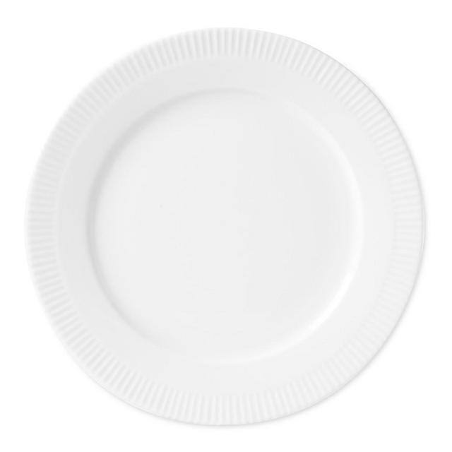 Pillivuyt Eclectique Porcelain Dinner Plate, Each, White