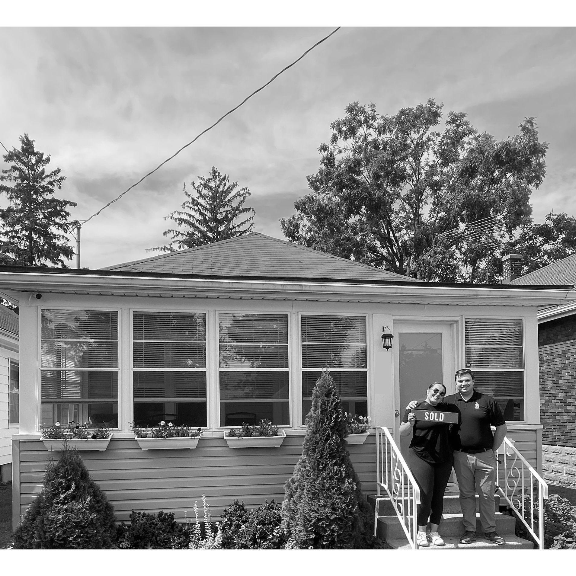 August 8th 2023 
The Day We Bought Our First House!